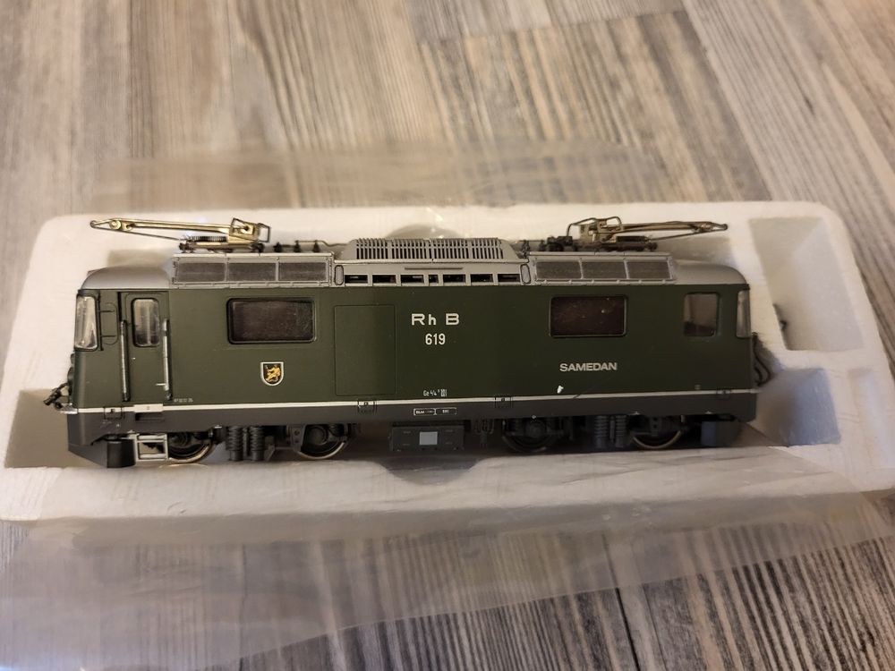 Bemo Modelleisenbahnen: Bemo 1258 119 Rhb Ge 4/4 II Grün – Gebraucht aus Berikon von TopLok1 1