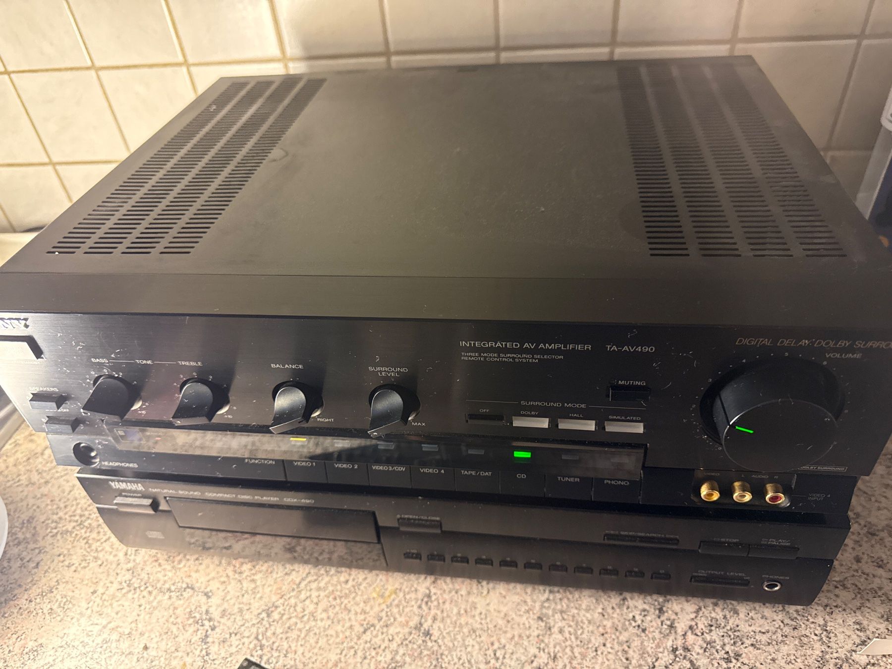 Sony Amplificatori: Ampli Vintage SONY TA-AV490 – Usato da St imier venduto da sav_bjf9 4