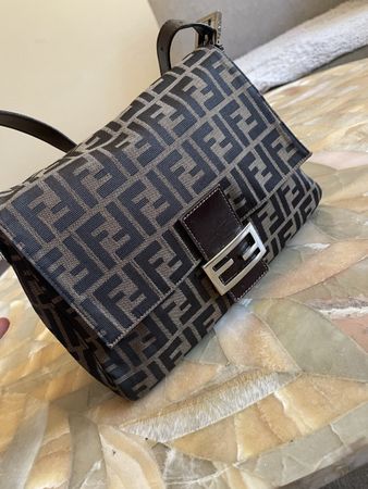 Fendi Tasche, Segeltuch und Leder (Gebraucht) in Nohl für CHF 949