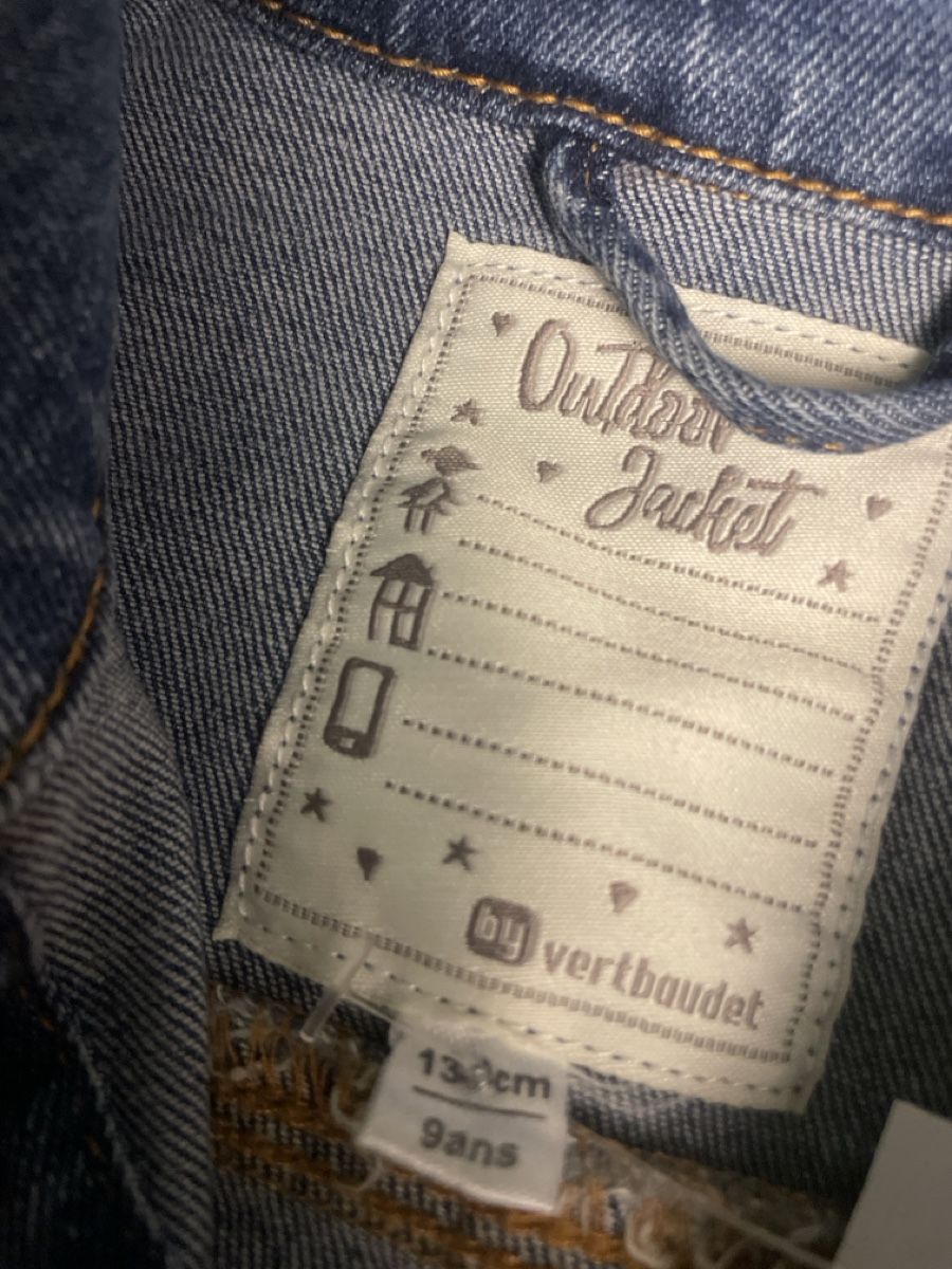Vertbaudet Jacken & Mäntel: StretchJeansjacke Vertbaudet blau Gr.134  – Gebraucht aus Obergerlafingen von cabo4 1