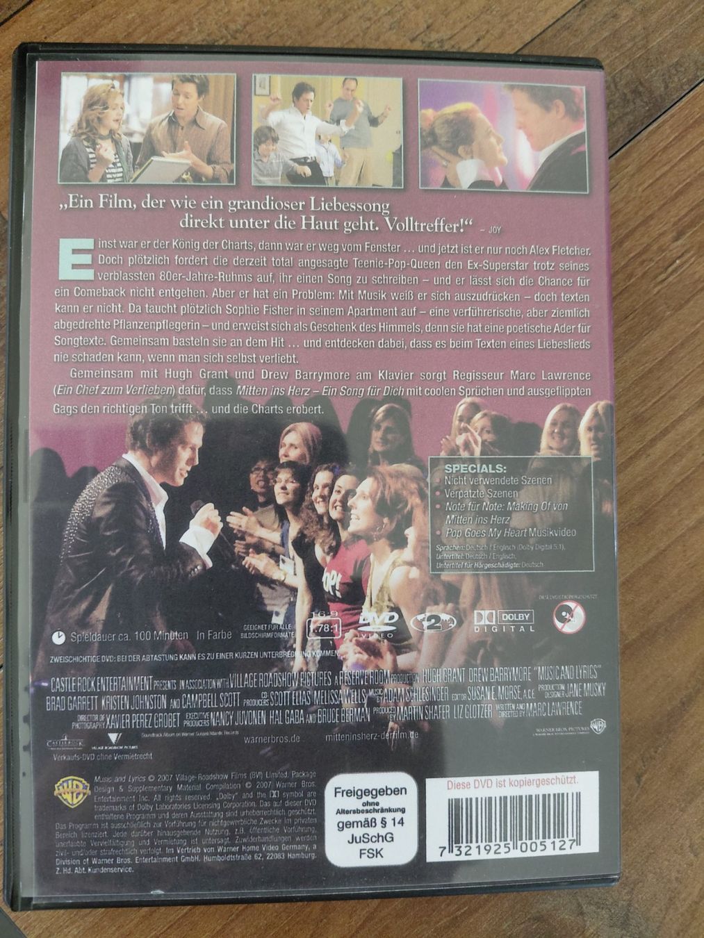 Tous les DVDs: Mitten ins Herz – D'occasion à Worb par Antoinette22 1