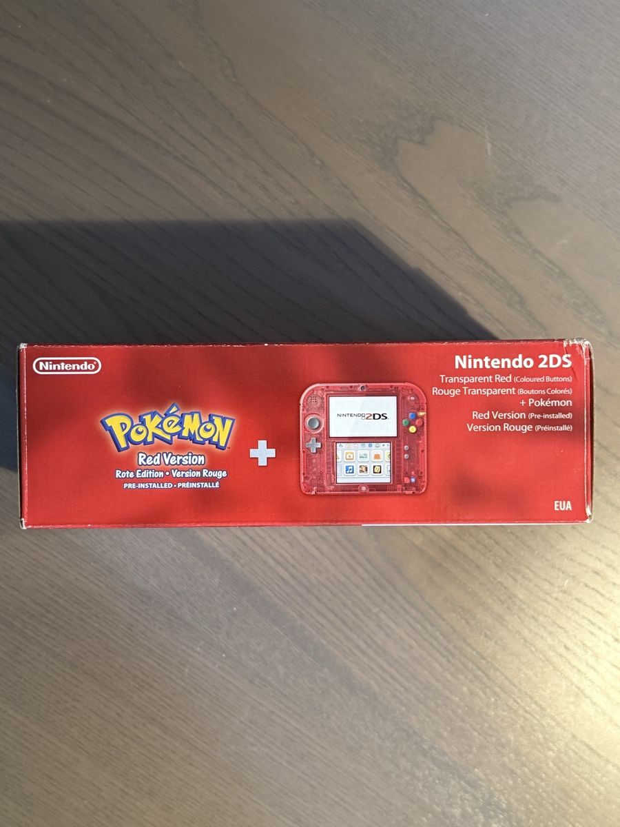 Nintendo Konsolen: Nintendo 2DS Pokemon Rouge Red Rote – Gebraucht aus Thônex von retrolovech 2