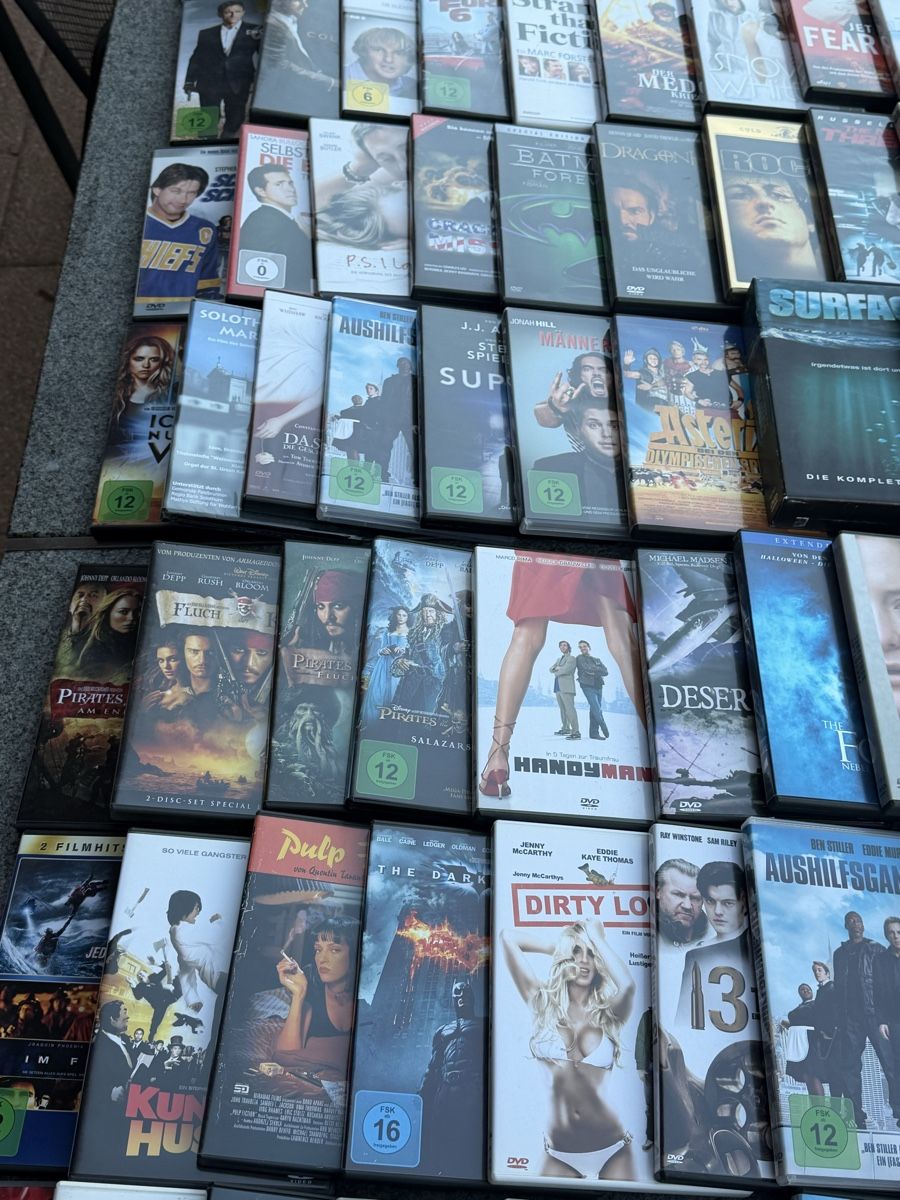 Tutti i DVDs: Ca 70 stk DVD Filme set Sammlung – Usato da Deitingen venduto da Himhip 2