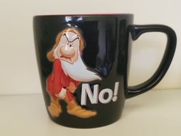 Mug Disney Parks de Grincheux, noir et intérieur rouge