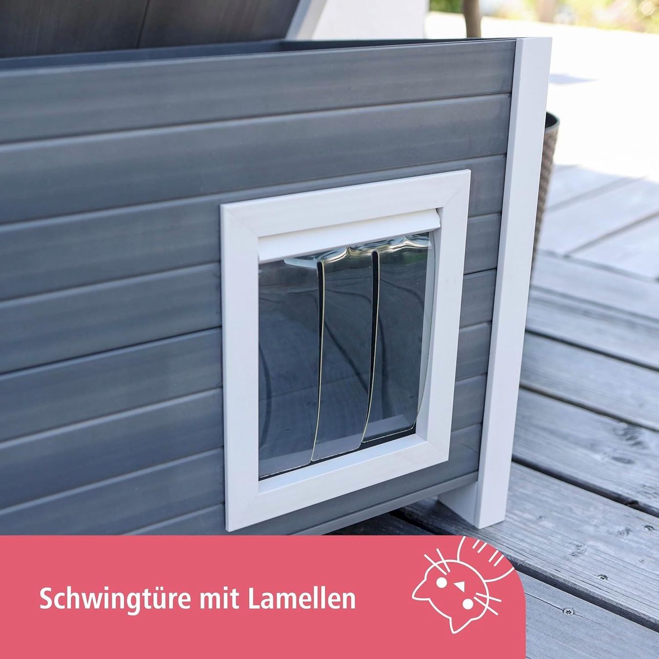 Sonstiges Tierzubehör: Kerbl Eli ECO-Katzenhaus 57x45x43cm – Neu und originalverpackt aus Bottighofen von zaap 7