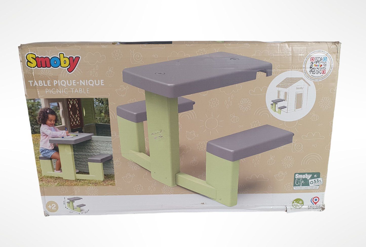 Smoby Jouets: SMOBY Picknick-Tisch – Neuf (Voir description) à Wangen b. Olten par Restwert_Wangen 3