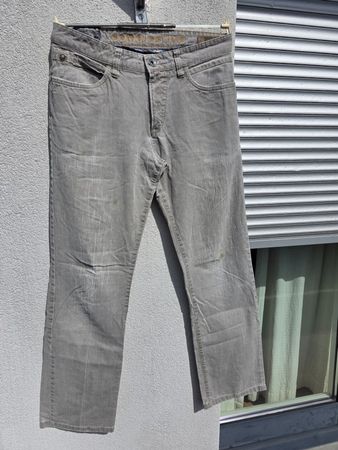 Jeans Herren (Woodstock, grau, Grösse 33/34)