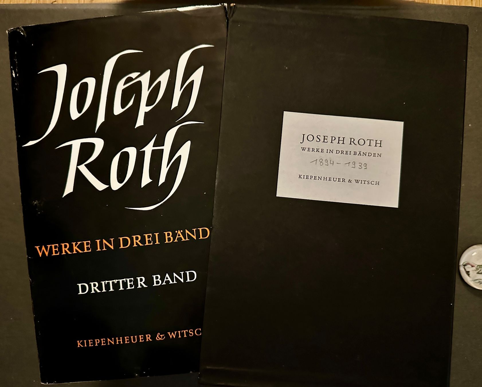 Bücher: Joseph Roth: Werke in drei Bänden. 1956 – Gebraucht aus Zürich von allp