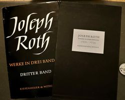 Joseph Roth: Werke in drei Bänden. 1956