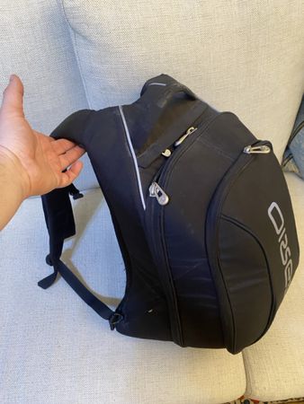 Zaino moto 🏍️ AXIO nero (anche PC)
