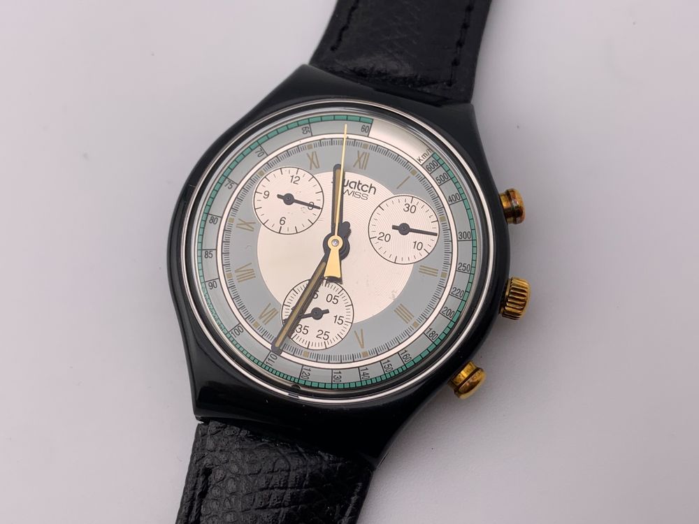 Vintage SWATCH Chronograph Full Set und nie getragen (Neu (gemäss ...