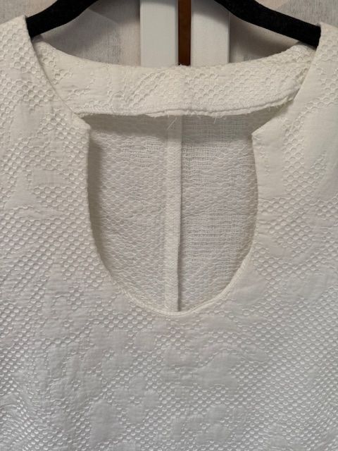 Tuniche: Great white cotton VMT kaftan. S/M – Nuovo (secondo la descrizione) da Grund b. Gstaad venduto da PlageNeige 1