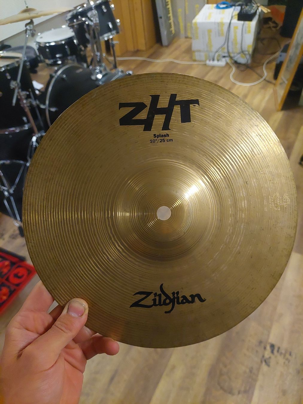Meinl Musikinstrumente: Cymbal: crash 16/hihat 14: Meinl splash: Zildijan – Gebraucht aus Luzern von Tony_S 3