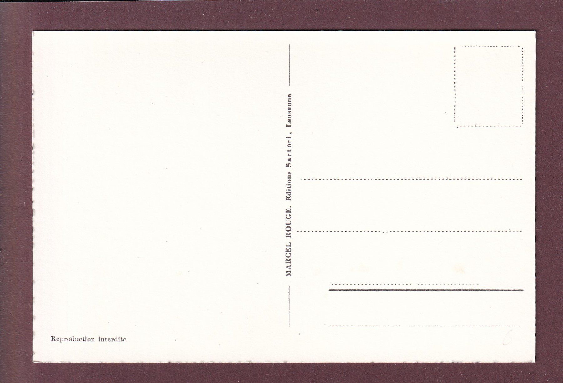Cartoline postali: LA CHAUX-DE-FONDS – Usato da Pully venduto da nicecards 1