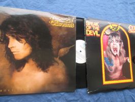 lot 2 LP Ozzy Osbourne (No More Tears + Speak Of The Devil