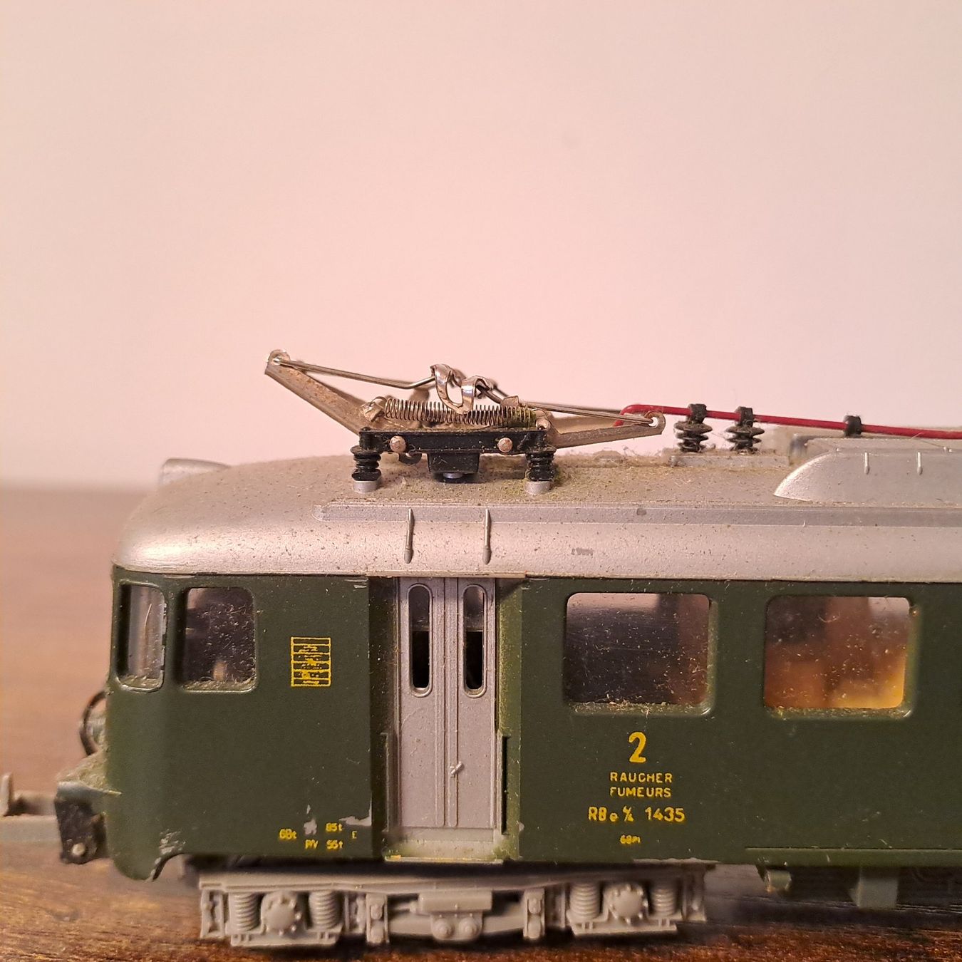 Lima Modellini di ferrovie: Lima SBB Triebwagen RBe 4/4 1435 – Usato da Bertschikon Gossau venduto da Singeruwe 1