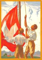 BFK, Fahnenaufzug