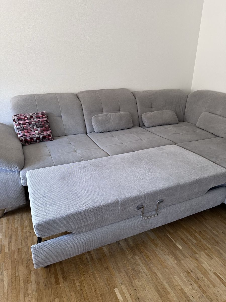 Sofas: Graues Ecksofa – D'occasion à Basel par vanelli35 3