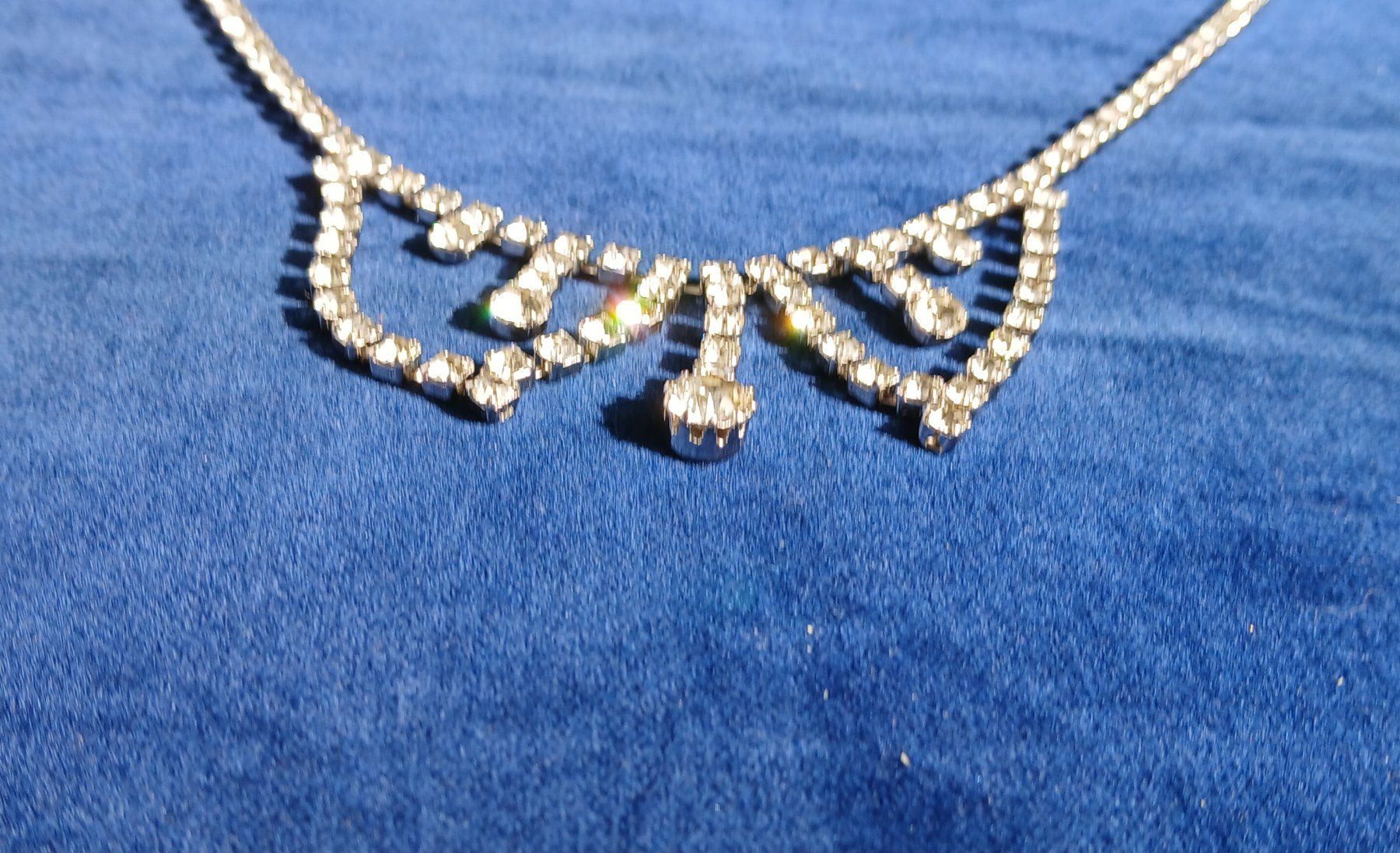 Colliers: Bijoux Strass Kette – Neuf (Voir description) à Greifensee par Foxglove 3