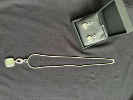 Rhomberg Schmuck Halskette und Ohrstecker