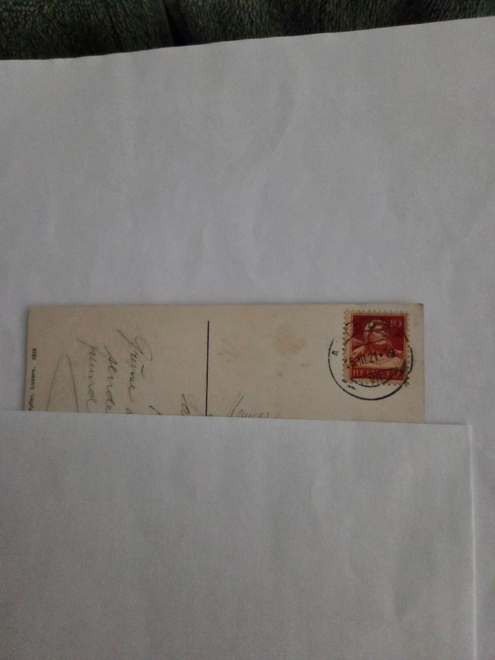 Cartoline postali: Postkarte Atdorf 1816 – Usato da Aarau venduto da Casl63 1