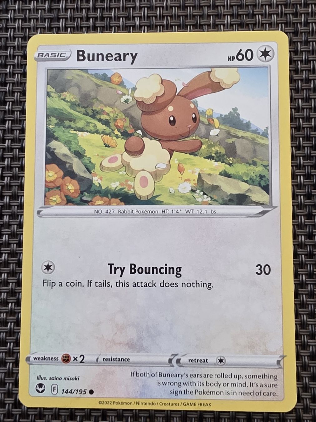 Pokémon Carte collezionabili: Pokemon Karte Buneary 144/195  – Usato da Alberswil venduto da mario889