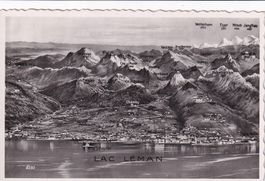 Lac léman Ile de Salagnon 1953