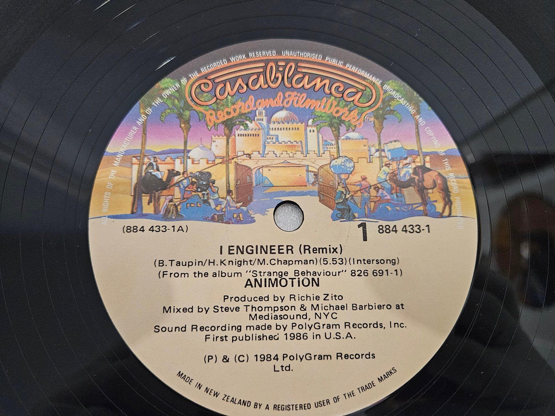 Dischi in vinile: Animotion – I Engineer (Maxi, Synth-pop) – Usato da Uster venduto da Vinyl-Leidenschaft 6