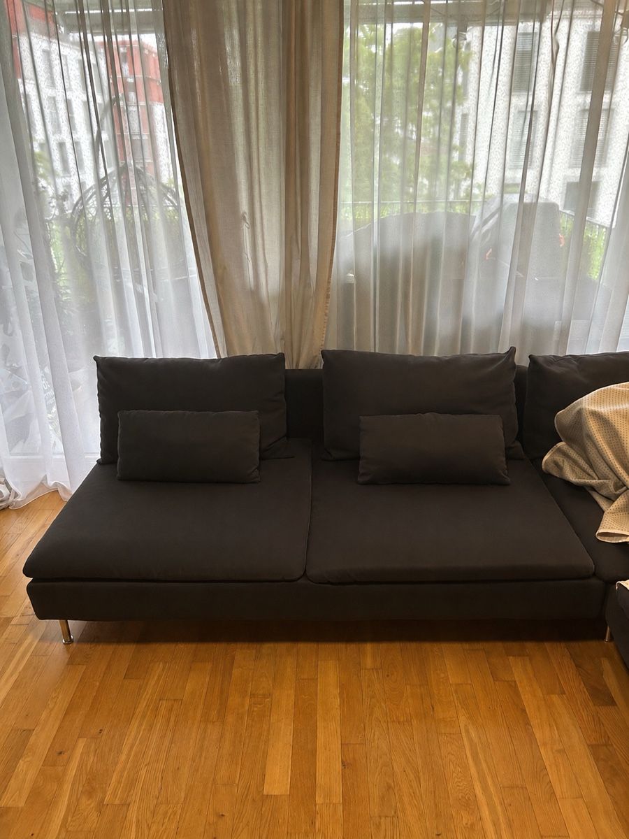 Divani: IKEA Söderhamn Ecksofa, dunkelgrau, sehr bequem! – Usato da Zug venduto da ber_h2rs 5