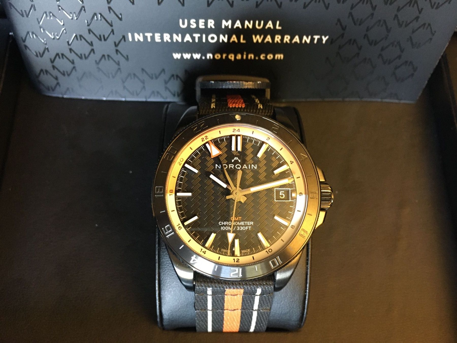 Norqain Orologi: Norqain Adventure Neverest 41 GMT – Usato da Bern venduto da Oldeagle