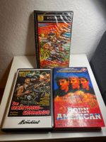 3x VHS Action Kultfilme: Ruckus, Born American, Selbstmordk.