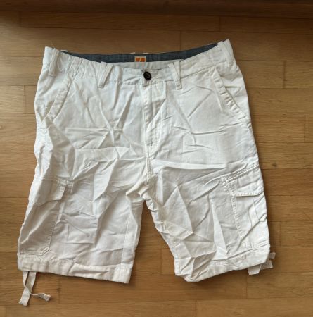 Short's Hugo Boos Orange Weiss - Grösse 52