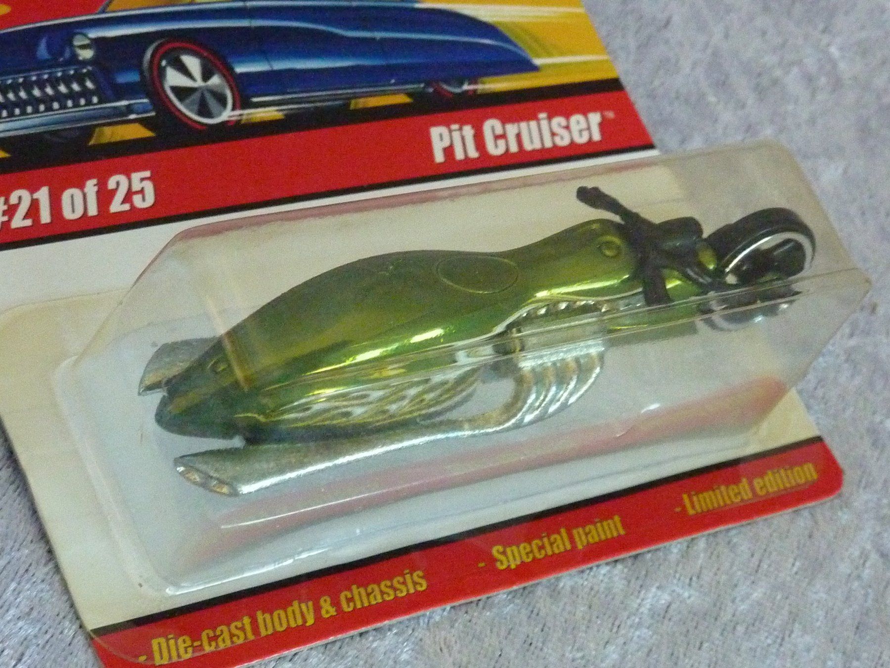 Hot Wheels Modellini d'auto: Pit Cruiser green HW Classics  1:64 – Nuovo e nell'imballaggio originale da Dürrenäsch venduto da Cobra1ch 3