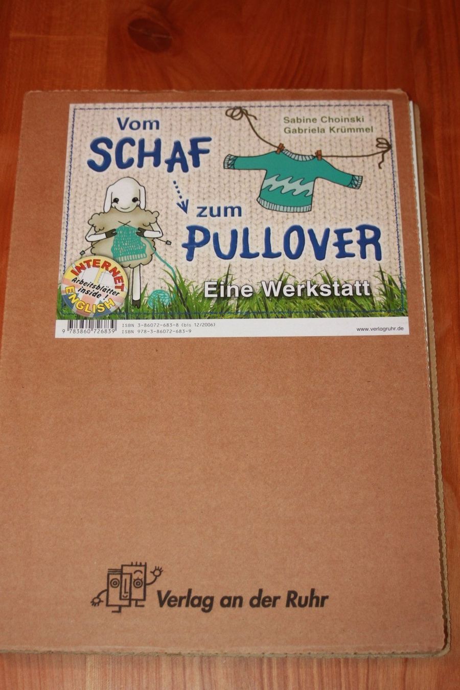 Livres: Werkstattmappe "vom Schaf zum Pullover" – Neuf (Voir description) à Wenslingen par Strick4Alpaca