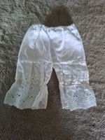Altes, Vintage Höschen mit Spitze für Puppen, aus Baumwolle