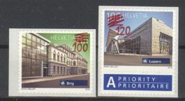 2024, Schweizer Bahnhöfe mit Überdruck neuer Taxwert **
