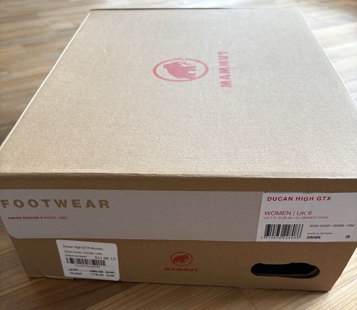Mammut Scarpe da donna: Mammut Wanderschuhe – Nuovo (secondo la descrizione) da Wald ZH venduto da Valiballi 3