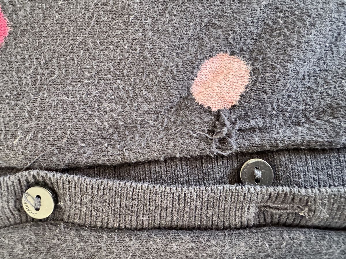 Jacadi Maglioni & Felpe: Jacadi Cardigan Navy Dots Size 3 Years Used Condition – Usato da Umiken venduto da RachelStenders 1