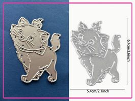 Katze - Stanzschablone