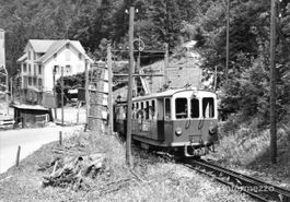 Bahn // Stansstad - Engelberg Klappbrücke Grünenwald 1961