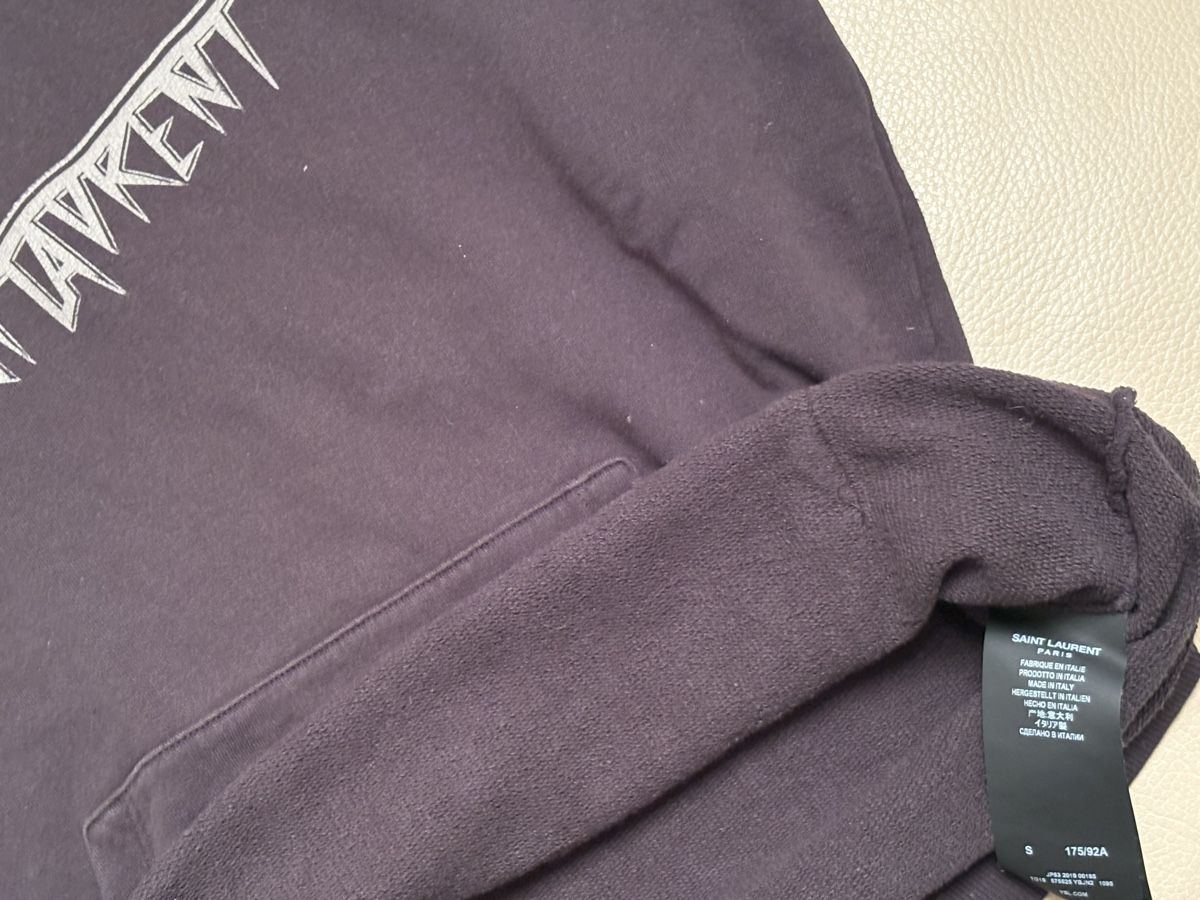 Saint Laurent Maglioni & Felpe: Saint Lauren black Hoodie  – Usato da Genève venduto da ton_h779 1