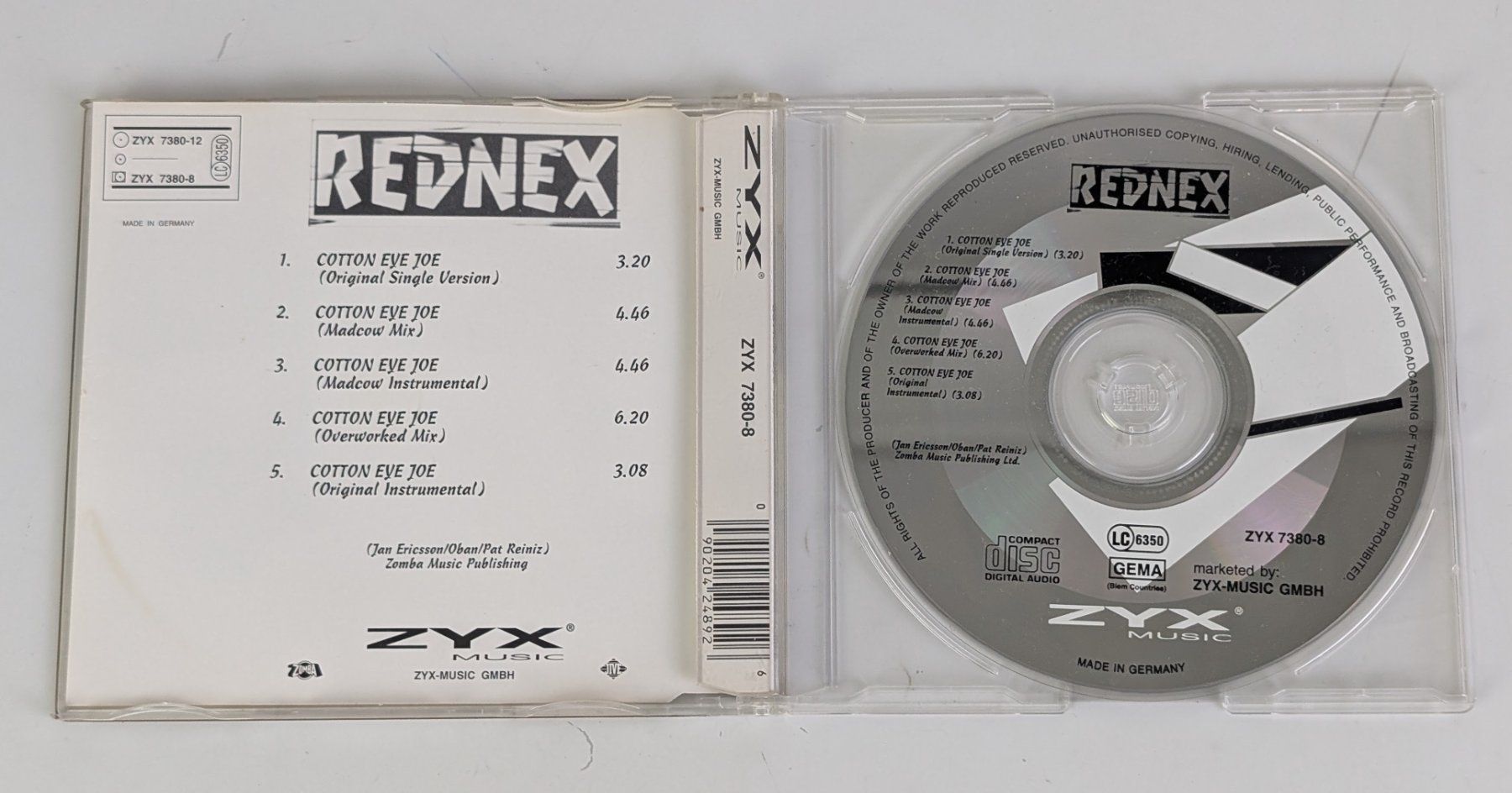CD: Rednex - Cotton Eye Joe - CD - Top – Usato da Zürich venduto da 1.Simon 2