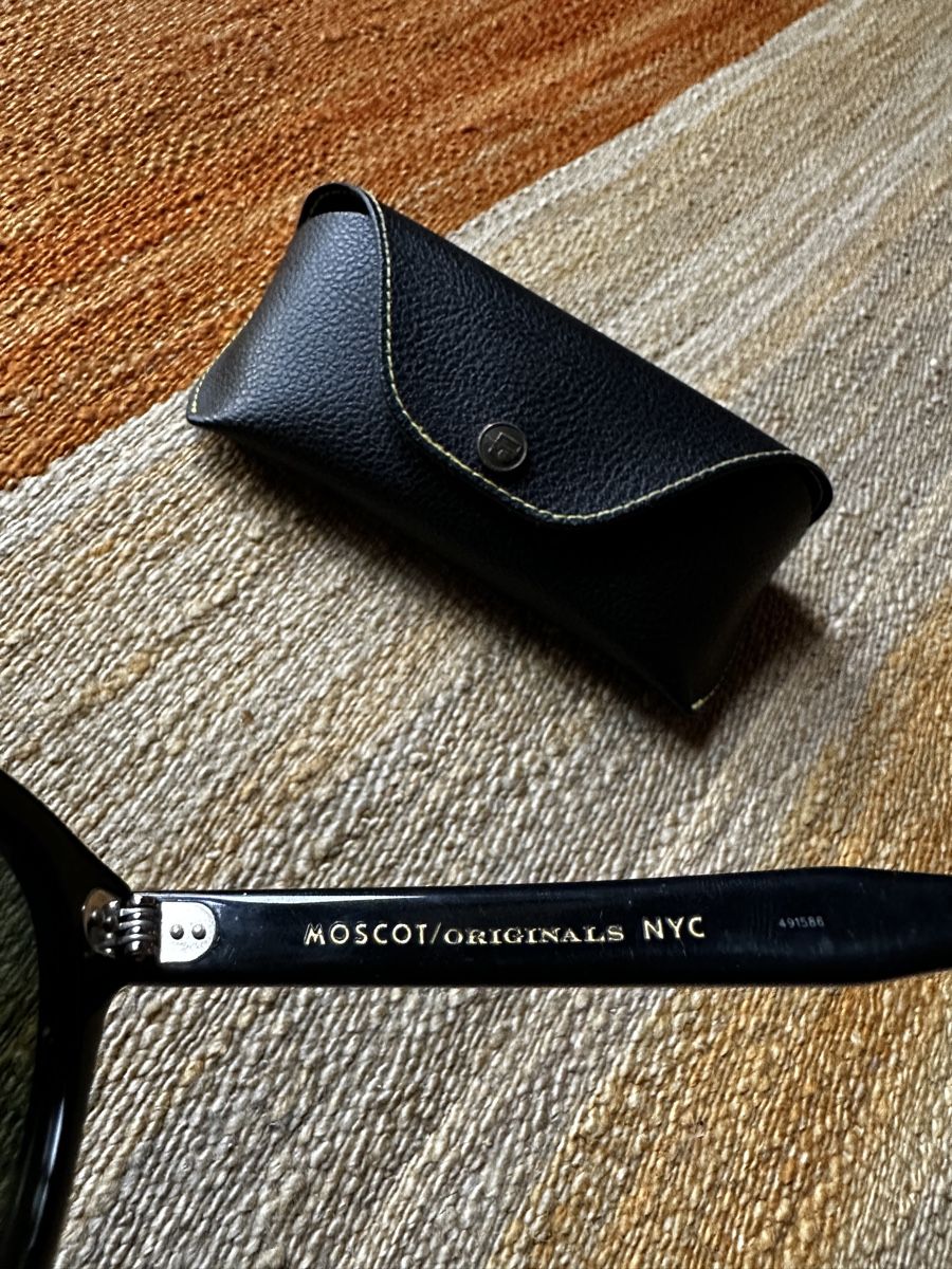 Moscot Brillen & Gläser: Black Moscot Lemtosh Sunglasses – Gebraucht aus Villars-Burquin von Iliasso 2