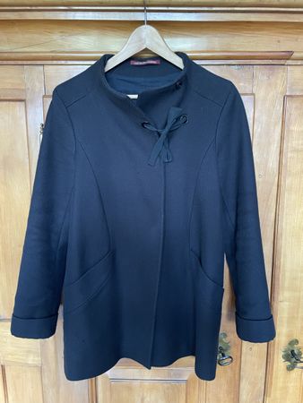 Kurzmantel, Schwarz, 36, Comptoir des Cottoniers
