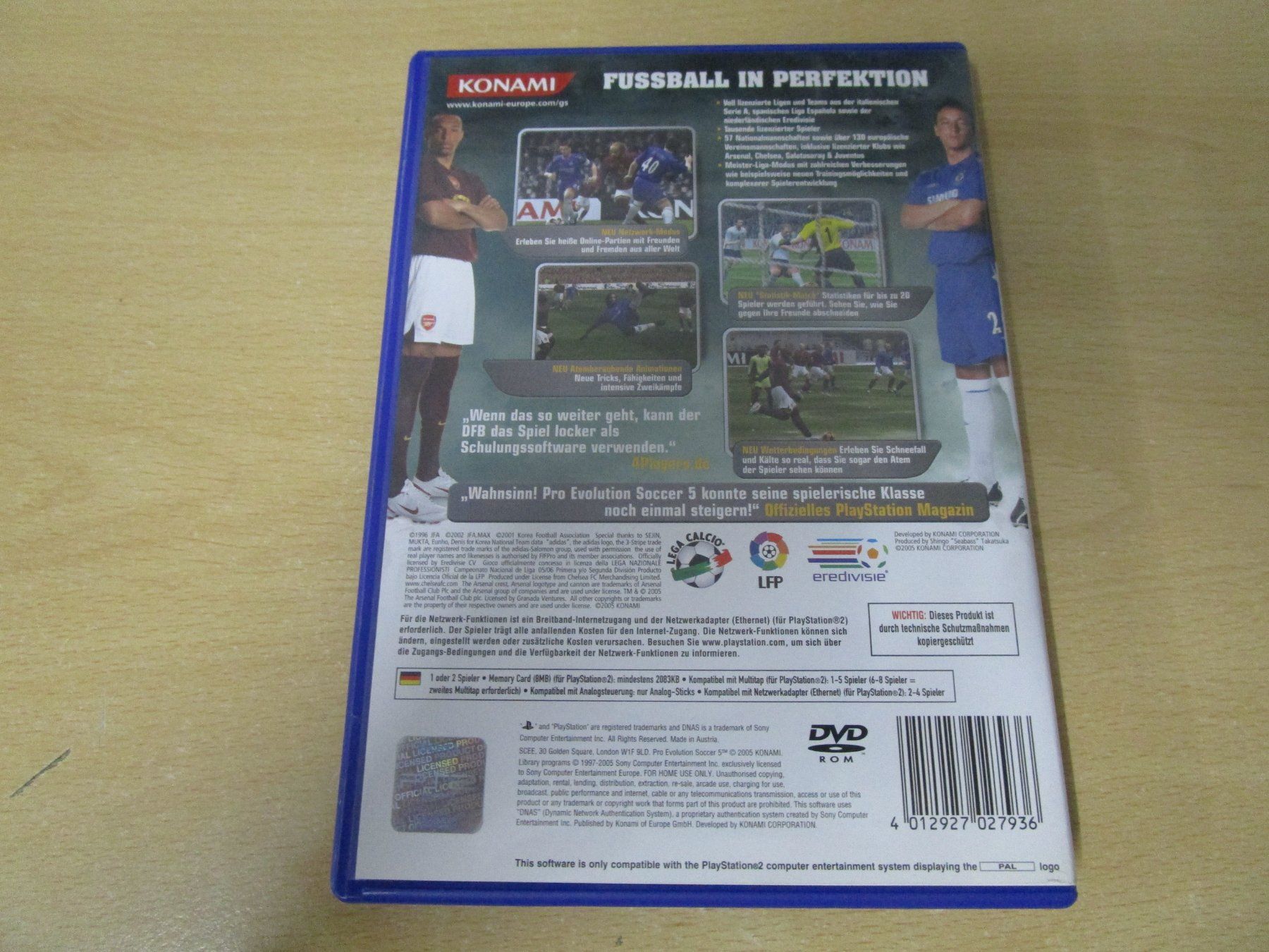 Sony Giochi: Pro Evolution Soccer 5 PES5 Sony Playstation 2 PS2 – Usato da Goldau venduto da agestuffer 1