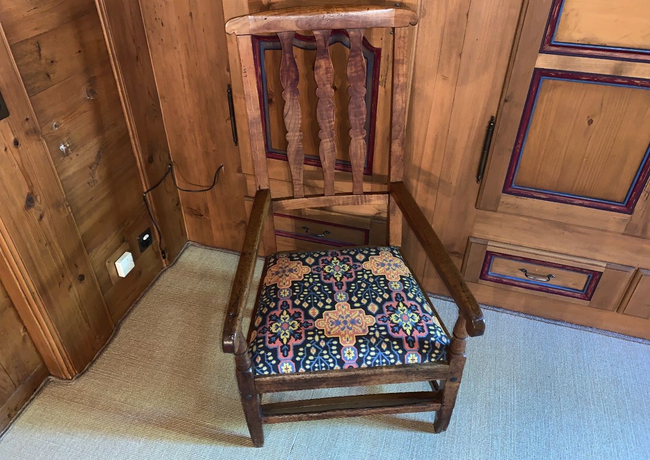 Sessel: Fauteuil en Bois Style Rustique Époque 1850 – Gebraucht aus Oeschseite von -Luxury-On-Line- 3