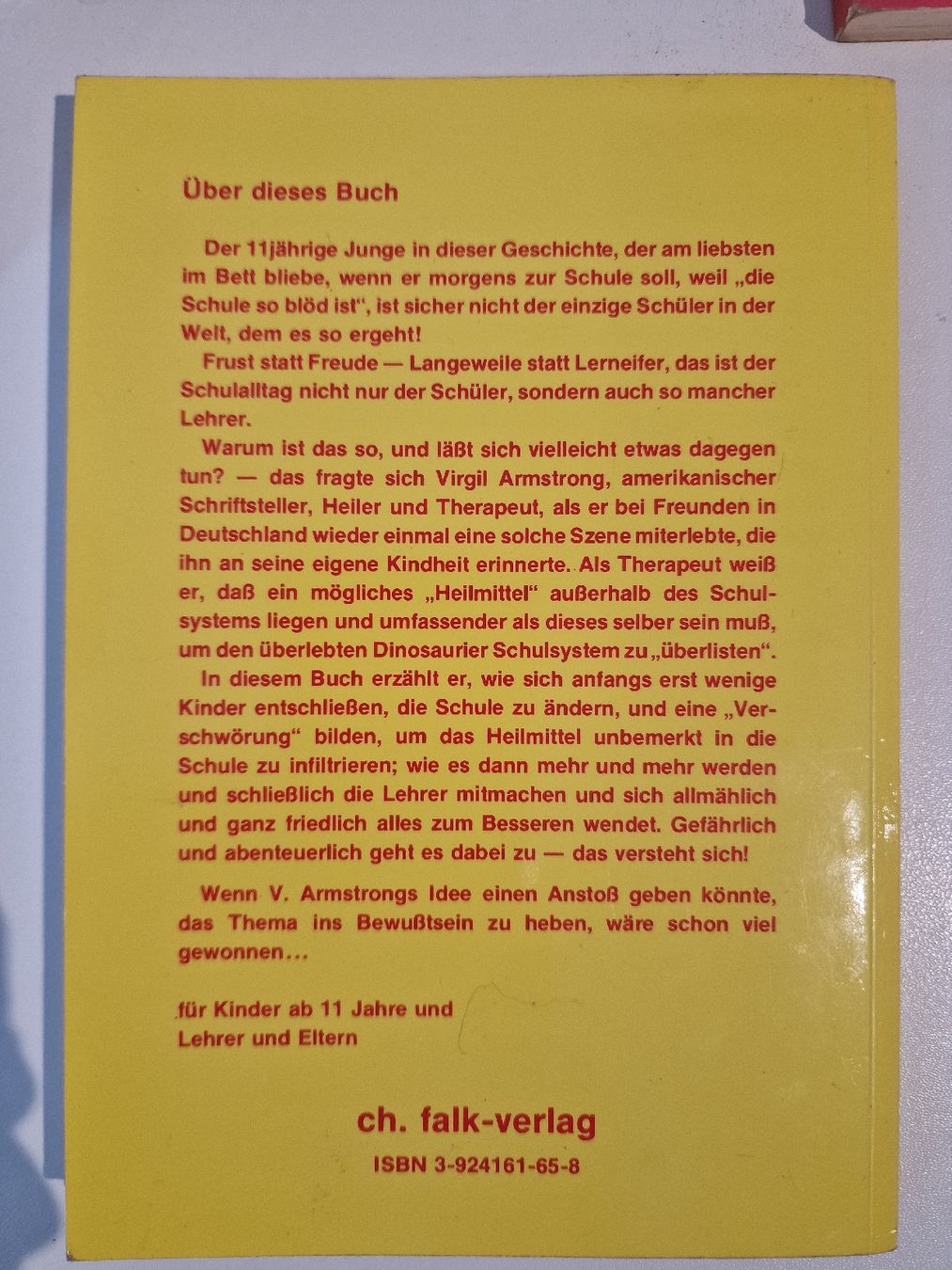 Bücher: "Der kleine Junge, der die Schule hasste" - Jugendbuch – Gebraucht aus St. Margrethen SG von Goldig 1