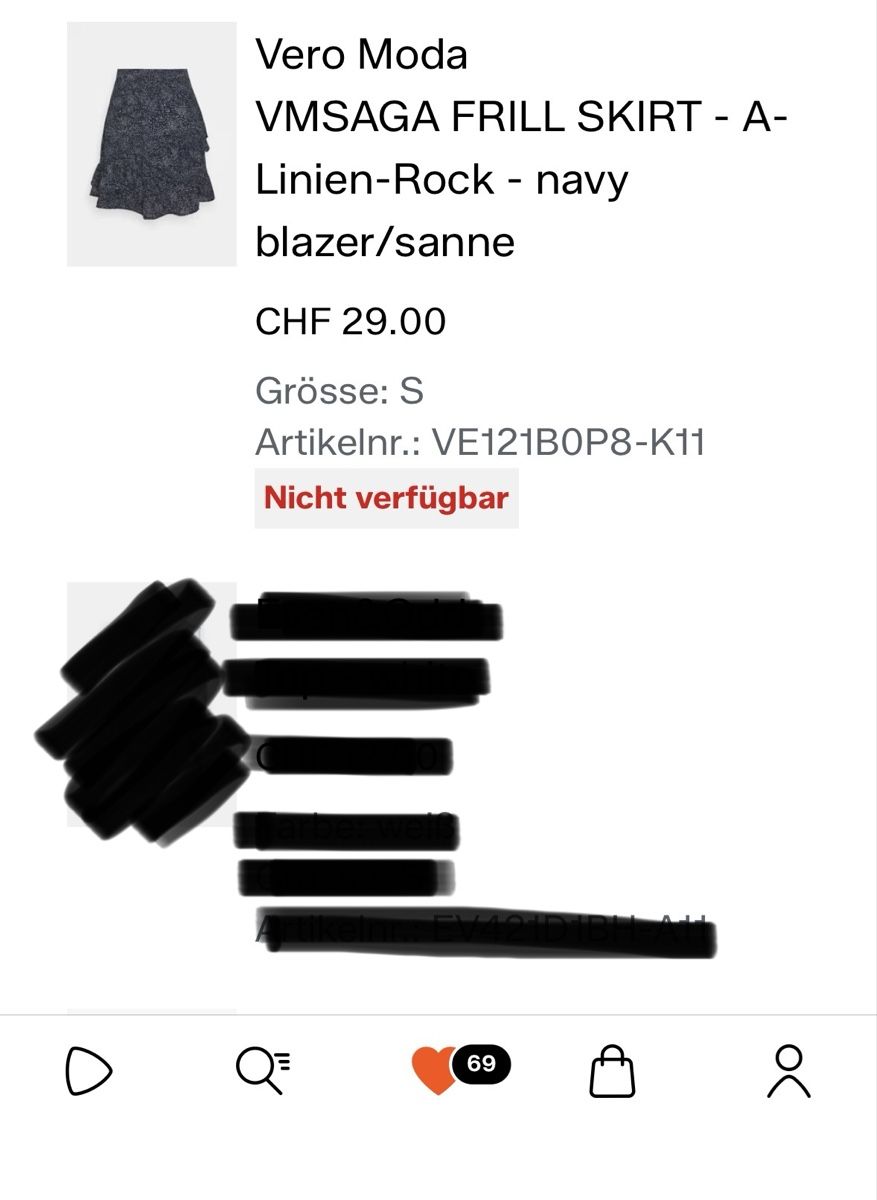 Vero Moda Gonne: Vero Moda Mini-Rock S – Usato da Seengen venduto da sa_land 6