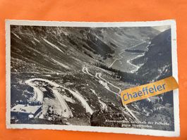 1936 Klausenstrasse unterhalb der Passhöhe gegen Urnerboden