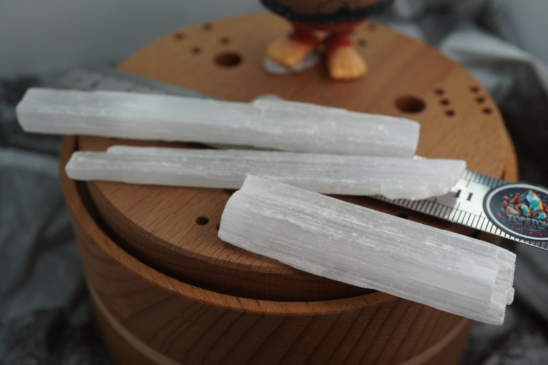 Mineralien & Heilsteine: Selenit Stäbe  3 Stück    Ab 1.-(1) – Neu und originalverpackt aus Eschenbach SG von topstone 4